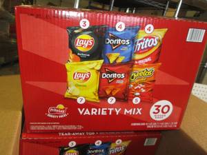 lot 320 image: 2 cases of 30 variety mix frito lay...