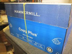 lot 324 image: case of hammermill copy plus 8 12 ...