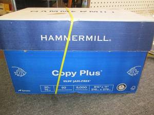 lot 327 image: case of hammermill copy plus 8 12 ...
