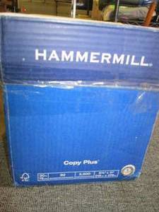 lot 328 image: case of hammermill copy plus paper ...