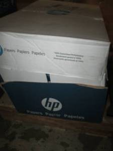 lot 329 image: case of HP copy 20 8 12 x 11 inch ...