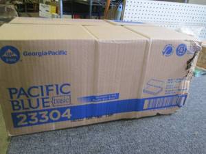 lot 336 image: case of pacific blue multifold pape...