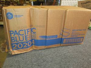 lot 347 image: case of pacific blue multifold pape...