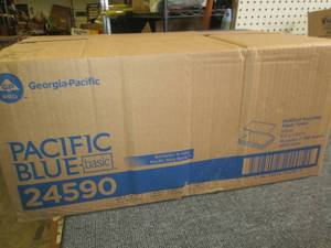 lot 348 image: case of pacific blue multifold recy...