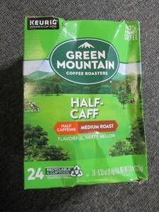 lot 354 image: green mountain half-caff medium roa...