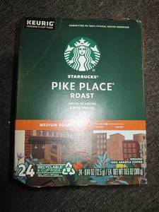 lot 356 image: starbucks pike place 24 k-cups coff...