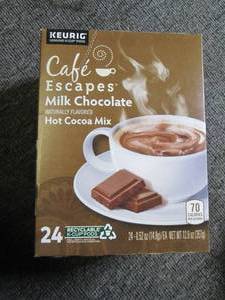 lot 357 image: cafe escapes milk chocolate hot coc...