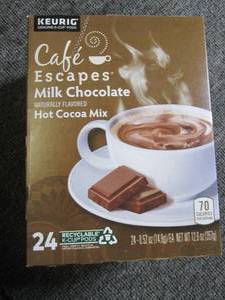lot 359 image: cafe escapes milk chocolate hot coc...