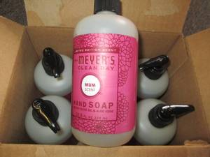 lot 378 image: case of meyers clean day mum scent...