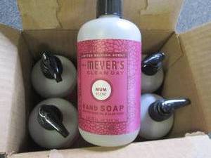 lot 380 image: case of meyers clean day mum scent...