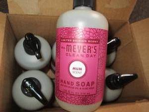 lot 381 image: case of meyers clean day mum scent...