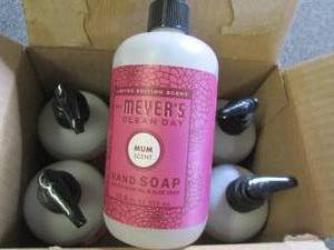 lot 382 image: case of meyers clean day mum scent...