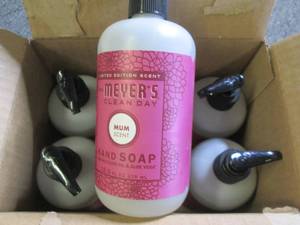 lot 384 image: case of meyers clean day mum scent...