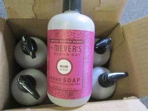 lot 386 image: case of meyers clean day mum scent...