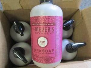 lot 387 image: case of meyers clean day mum scent...