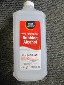 lot 388 image: 8 bottles of best choice rubbing al...