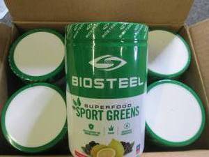lot 394 image: case of 6 biosteel superfood sport ...