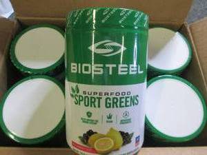 lot 395 image: case of 6 biosteel superfood sport ...