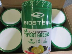 lot 401 image: case of 6 biosteel superfood sport ...