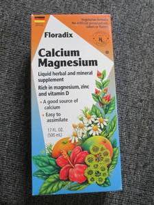 lot 405 image: case of 12 floradix calcium magnesi...