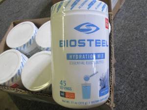 lot 419 image: case of 6 biosteel hydration mix 11...