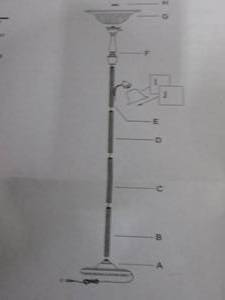 Elegant Designs Floor Lamp with Rea...