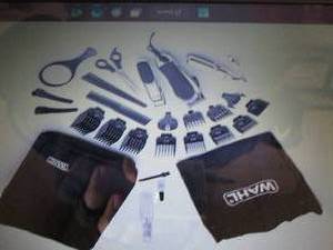 Wahl 30-Pc. Home Barber Kit open bo...