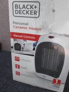 BLACKDECKER Ceramic Electric Heate...