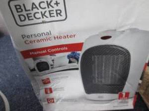 BLACKDECKER Ceramic Electric Heate...