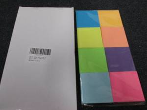 3- 8pks Popup 3x3 Sticky Notes...