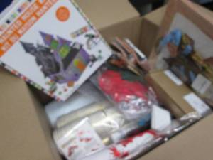 Box of Assorted Small Overstock Ite...