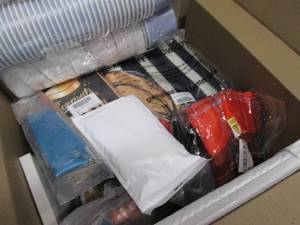 Box of Assorted Small Overstock Ite...