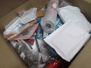 Box of Assorted Small Overstock Ite...