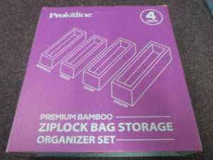 Ziplock Bag Storage Organizer...