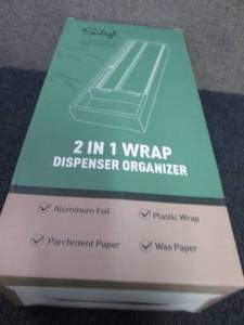 2 in 1 Wrap Dispenser Organizer...