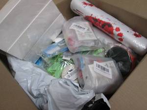 Box of Assorted Small Overstock Ite...