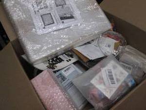 Box of Assorted Small Overstock Ite...