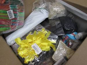 Box of Assorted Small Overstock Ite...