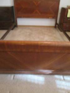 lot 404 image: Antique full size bed...