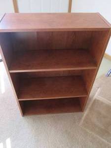 lot 411 image: Bookcase, 3 tall...