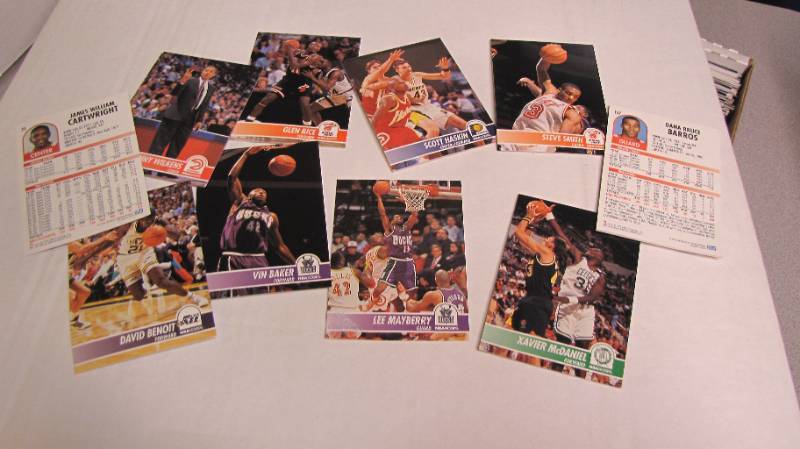 Large Box lot of assorted sports Cards