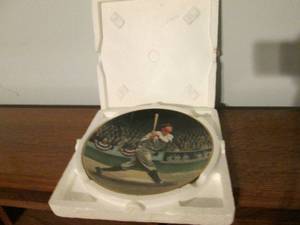 Babe Ruth collector plate...