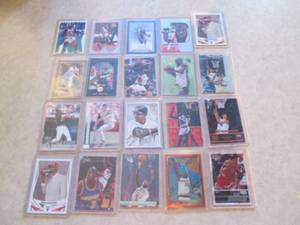 Lot of 20 sports star cards...