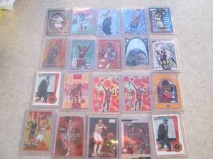 Lot of 20 sports star cards...