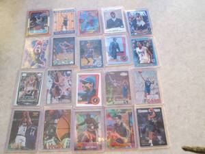 Lot of 20 sports star cards...