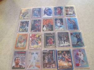 Lot of 20 sports star cards...