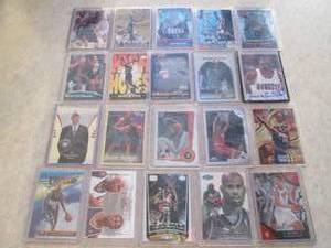 Lot of 20 sports star cards...