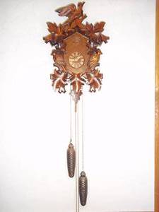 lot 2 image: Original Black Forest coo coo clock...