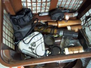 lot 6 image: Gun supplies, goose calls and more...