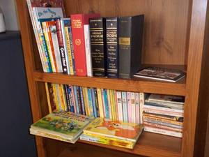 lot 32 image: Books for all interests, everything...